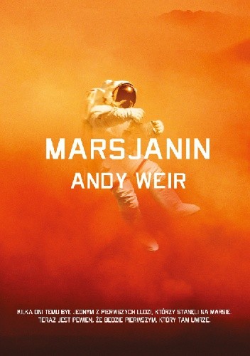 Andy Weir: Marsjanin (Polish language, 2014, Wydawnictwo Akurat)