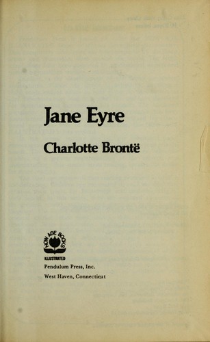 Charlotte Brontë: Jane Eyre (1977, Pendulum Press)