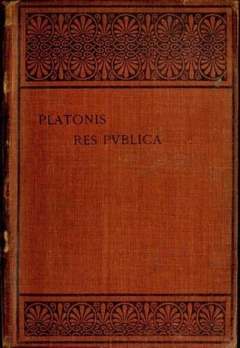 Πλάτων: Platonis Res publica (Ancient Greek language, 1902, E Typographeo Clarendoniano)