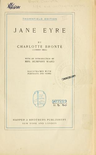 Charlotte Brontë: Jane Eyre. (1899, Harper)